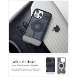 Husa Spigen Classic C1 MagSafe compatibila cu iPhone 16 Pro Graphite Husa Spigen Classic C1 MagSafe compatibila cu iPhone 16 Pro Graphite