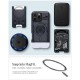 Husa Spigen Classic C1 MagSafe compatibila cu iPhone 16 Pro Graphite (Spigen, iPhone 15 Pro) by www.silkase.ro Husa Spigen Classic C1 MagSafe compatibila cu iPhone 16 Pro Graphite (iPhone 15 Pro, ACS08152) by www.silkase.ro