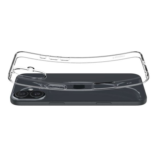 Husa pentru Apple iPhone 16 Spigen liquid crystal transparent (iPhone 15 Pro, ACS08190) by www.silkase.ro