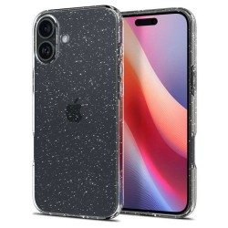 Husa Spigen Liquid Crystal compatibila cu iPhone 16 Glitter Crystal