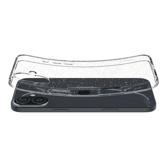 Husa Spigen Liquid Crystal compatibila cu iPhone 16 Glitter Crystal (Spigen, iPhone 16) by www.silkase.ro Husa Spigen Liquid Crystal compatibila cu iPhone 16 Glitter Crystal (iPhone 16, ACS08192) by www.silkase.ro