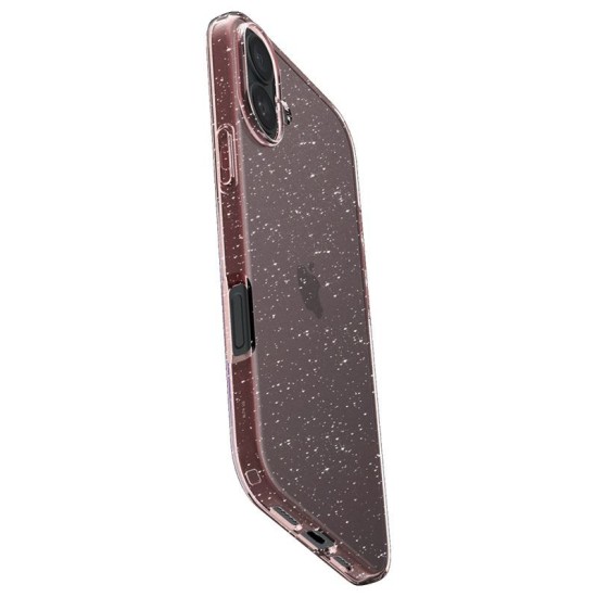 Husa Spigen Liquid Crystal compatibila cu iPhone 16 Glitter Rose (Spigen, iPhone 16) by www.silkase.ro Husa Spigen Liquid Crystal compatibila cu iPhone 16 Glitter Rose (iPhone 16, ACS08193) by www.silkase.ro