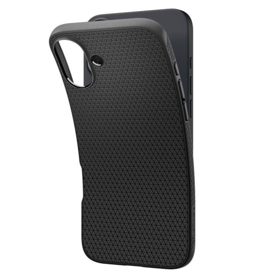 Husa Spigen Liquid Air compatibila cu iPhone 16 Matte Black (Spigen, iPhone 16) by www.silkase.ro Husa Spigen Liquid Air compatibila cu iPhone 16 Matte Black (iPhone 16, ACS08194) by www.silkase.ro