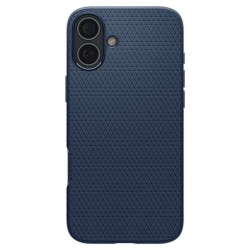 Husa Spigen Liquid Air compatibila cu iPhone 16 Navy Blue