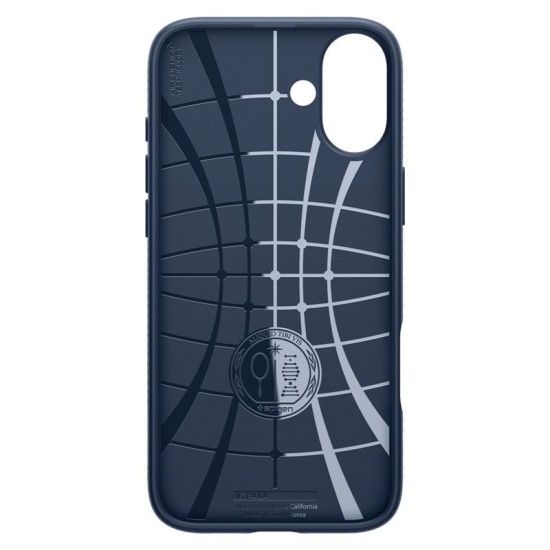 Husa Spigen Liquid Air compatibila cu iPhone 16 Navy Blue (Spigen, iPhone 16) by www.silkase.ro Husa Spigen Liquid Air compatibila cu iPhone 16 Navy Blue (iPhone 16, ACS08195) by www.silkase.ro