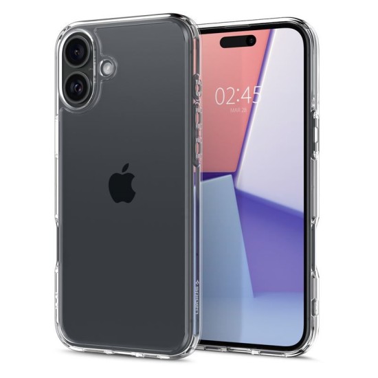 Husa telefon Spigen Ultra Hybrid, cristal clar, hibrid TPU + PC, protectie caderi, set 1x (Spigen, iPhone 16) by www.silkase.ro Husa telefon Spigen Ultra Hybrid, cristal clar, hibrid TPU + PC, protectie caderi, set 1x (iPhone 16, ACS08197) by www.silkase.ro