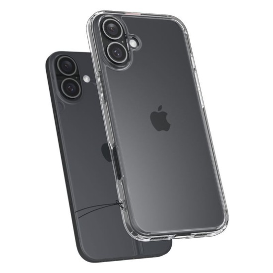 Husa telefon Spigen Ultra Hybrid, cristal clar, hibrid TPU + PC, protectie caderi, set 1x (Spigen, iPhone 16) by www.silkase.ro Husa telefon Spigen Ultra Hybrid, cristal clar, hibrid TPU + PC, protectie caderi, set 1x (iPhone 16, ACS08197) by www.silkase.ro
