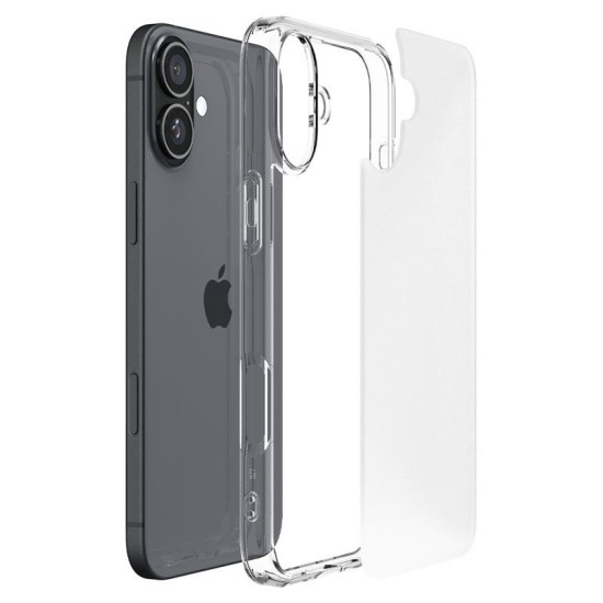 Husa Spigen Ultra Hybrid compatibila cu iPhone 16 Frost Clear (Spigen, iPhone 16) by www.silkase.ro Husa Spigen Ultra Hybrid compatibila cu iPhone 16 Frost Clear (iPhone 16, ACS08199) by www.silkase.ro
