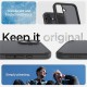 Husa Spigen Ultra Hybrid compatibila cu iPhone 16 Frost Black (iPhone 16, ACS08200) by www.silkase.ro
