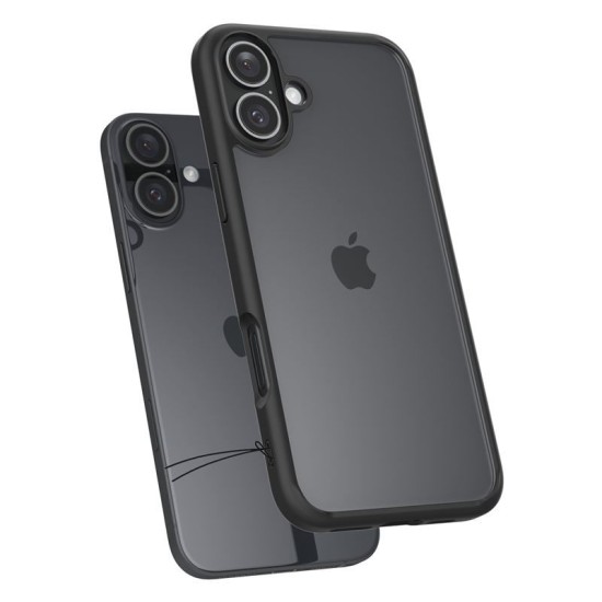 Husa pentru iPhone 16 - Spigen Ultra Hybrid - Matte Black (Spigen, iPhone 16) by www.silkase.ro Husa pentru iPhone 16 - Spigen Ultra Hybrid - Matte Black (iPhone 16, ACS08201) by www.silkase.ro