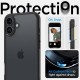 Husa pentru iPhone 16 - Spigen Ultra Hybrid - Matte Black (Spigen, iPhone 16) by www.silkase.ro Husa pentru iPhone 16 - Spigen Ultra Hybrid - Matte Black (iPhone 16, ACS08201) by www.silkase.ro