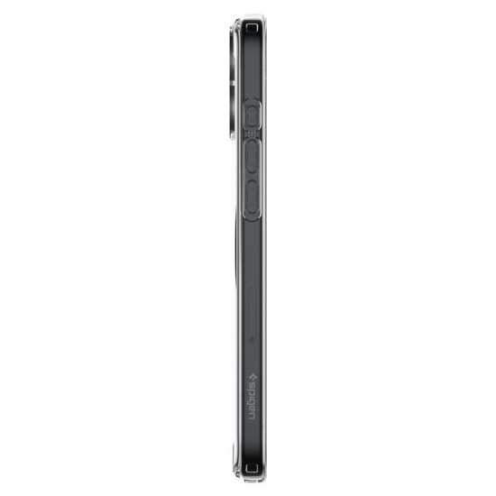 Husa Spigen Ultra Hybrid Mag do MagSafe pentru iPhone 16, transparenta-alb (iPhone 16, ACS08205) by www.silkase.ro