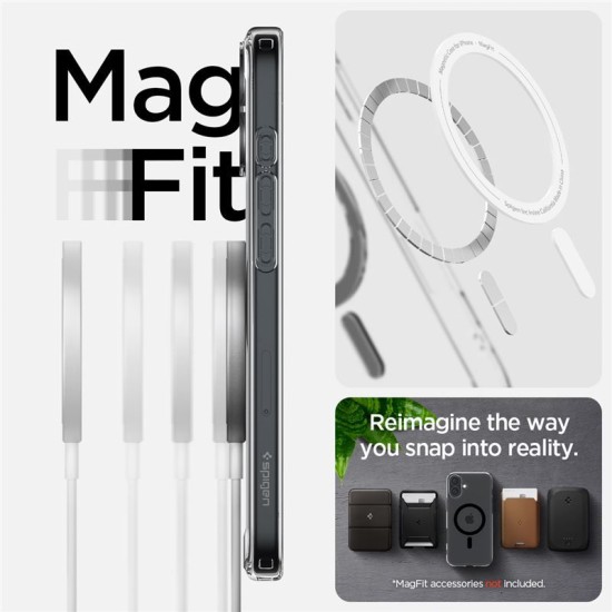 Husa Spigen Ultra Hybrid MagSafe compatibila cu iPhone 16 Black (Spigen, iPhone 16) by www.silkase.ro Husa Spigen Ultra Hybrid MagSafe compatibila cu iPhone 16 Black (iPhone 16, ACS08206) by www.silkase.ro