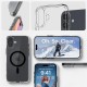 Husa Spigen Ultra Hybrid MagSafe compatibila cu iPhone 16 Black (Spigen, iPhone 16) by www.silkase.ro Husa Spigen Ultra Hybrid MagSafe compatibila cu iPhone 16 Black (iPhone 16, ACS08206) by www.silkase.ro