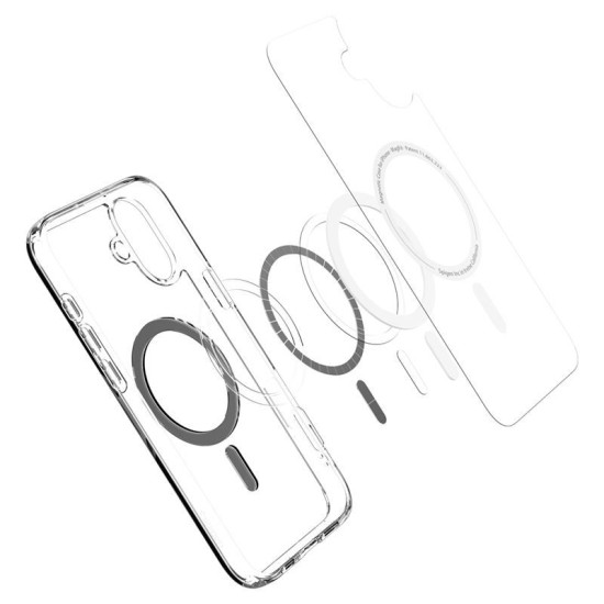 Husa Spigen Ultra Hybrid MagSafe compatibila cu iPhone 16 Black (Spigen, iPhone 16) by www.silkase.ro Husa Spigen Ultra Hybrid MagSafe compatibila cu iPhone 16 Black (iPhone 16, ACS08206) by www.silkase.ro