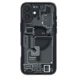 Husa Spigen Ultra Hybrid MagSafe compatibila cu iPhone 16 Zero One Husa Spigen Ultra Hybrid MagSafe compatibila cu iPhone 16 Zero One