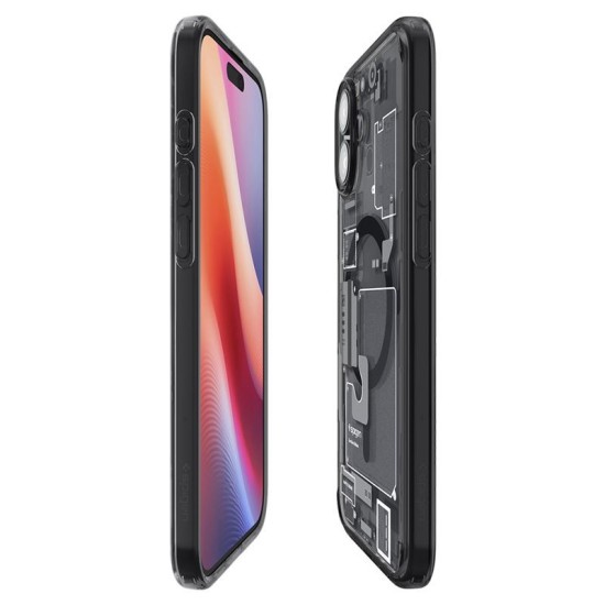 Husa Spigen Ultra Hybrid MagSafe compatibila cu iPhone 16 Zero One (Spigen, iPhone 16) by www.silkase.ro Husa Spigen Ultra Hybrid MagSafe compatibila cu iPhone 16 Zero One (iPhone 16, ACS08208) by www.silkase.ro