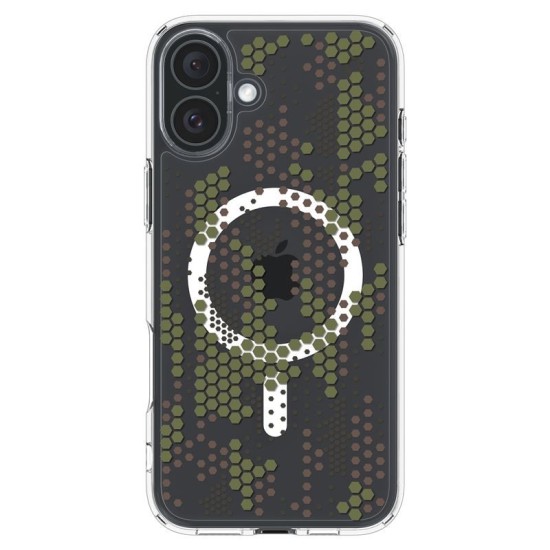 Husa Spigen Ultra Hybrid MagSafe compatibila cu iPhone 16 Digital Camo (Spigen, iPhone 16) by www.silkase.ro Husa Spigen Ultra Hybrid MagSafe compatibila cu iPhone 16 Digital Camo (iPhone 16, ACS08210) by www.silkase.ro