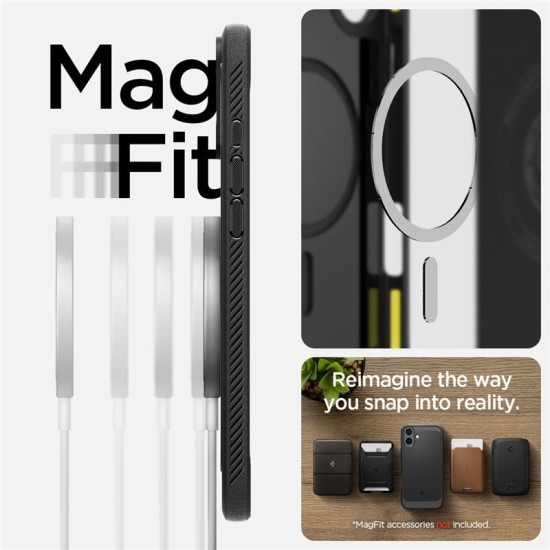 Husa Spigen Rugged Armor MagSafe compatibila cu iPhone 16 Matte Black (Spigen, iPhone 16) by www.silkase.ro Husa Spigen Rugged Armor MagSafe compatibila cu iPhone 16 Matte Black (iPhone 16, ACS08214) by www.silkase.ro