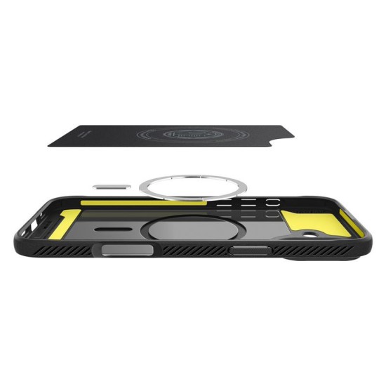 Husa Spigen Rugged Armor MagSafe compatibila cu iPhone 16 Matte Black (Spigen, iPhone 16) by www.silkase.ro Husa Spigen Rugged Armor MagSafe compatibila cu iPhone 16 Matte Black (iPhone 16, ACS08214) by www.silkase.ro