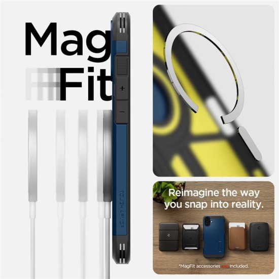 Husa Spigen Tough Armor MagSafe compatibila cu iPhone 16 Navy Blue (Spigen, iPhone 16) by www.silkase.ro Husa Spigen Tough Armor MagSafe compatibila cu iPhone 16 Navy Blue (iPhone 16, ACS08217) by www.silkase.ro