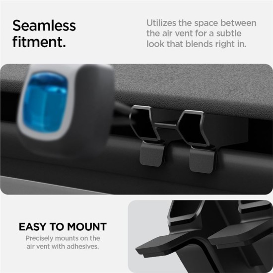 Adaptor pentru odorizant auto Spigen pentru Tesla Model 3 2024, negru (Accesorii auto, ACP08262) by www.silkase.ro