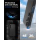 Husa Spigen Essential SandBlast compatibila cu Samsung Galaxy M35 5G Matte Black (Ingredi, ACS08263) by www.silkase.ro