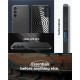 Husa Spigen Essential SandBlast compatibila cu Samsung Galaxy M35 5G Matte Black (Ingredi, ACS08263) by www.silkase.ro