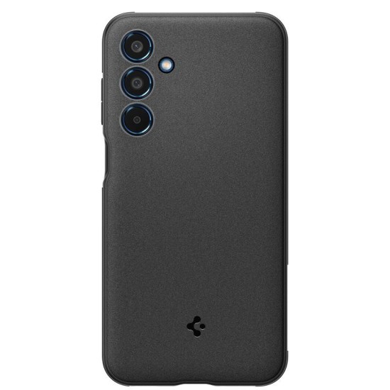 Husa Spigen Essential SandBlast compatibila cu Samsung Galaxy M35 5G Matte Black (Ingredi, ACS08263) by www.silkase.ro