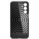 Husa Spigen Essential SandBlast compatibila cu Samsung Galaxy M35 5G Matte Black (Ingredi, ACS08263) by www.silkase.ro