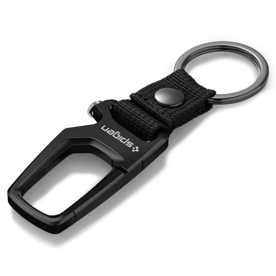 Set 2 carabine cu inel pentru chei Spigen, negre (Spigen, Ingredi) by www.silkase.ro Set 2 carabine cu inel pentru chei Spigen, negre (Diverse accesorii, AHP08270) by www.silkase.ro
