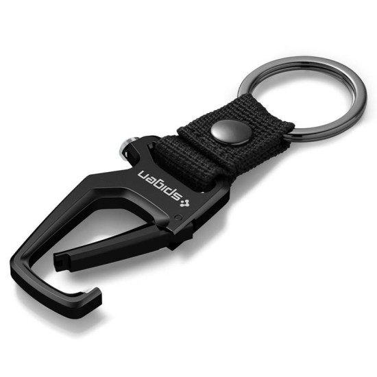 Set 2 carabine cu inel pentru chei Spigen, negre (Spigen, Ingredi) by www.silkase.ro Set 2 carabine cu inel pentru chei Spigen, negre (Diverse accesorii, AHP08270) by www.silkase.ro