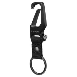 Set 2 carabine cu inel pentru chei Spigen, negre Set 2 carabine cu inel pentru chei Spigen, negre