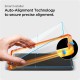 Set 2 folii sticla transparente cu sistem de montare Case friendly Spigen ALM GLAStR SLIM compatibil cu Sony Xperia 1 VI (Ingredi, AGL08271) by www.silkase.ro