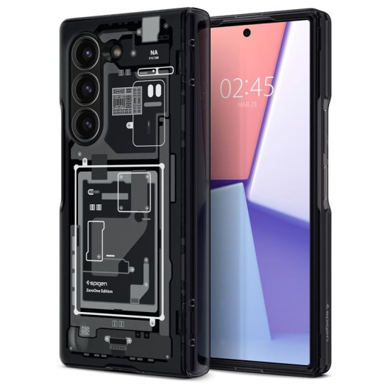 Spigen Ultra Hybrid Pro, Samsung Galaxy Z Fold6, Zero One, negru (Spigen, Telefoane Samsung) by www.silkase.ro Spigen Ultra Hybrid Pro, Samsung Galaxy Z Fold6, Zero One, negru (Telefoane Samsung, ACS08282) by www.silkase.ro