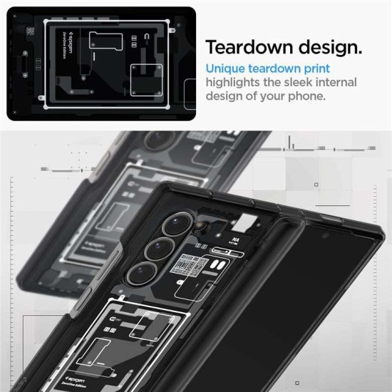 Spigen Ultra Hybrid Pro, Samsung Galaxy Z Fold6, Zero One, negru (Spigen, Telefoane Samsung) by www.silkase.ro Spigen Ultra Hybrid Pro, Samsung Galaxy Z Fold6, Zero One, negru (Telefoane Samsung, ACS08282) by www.silkase.ro