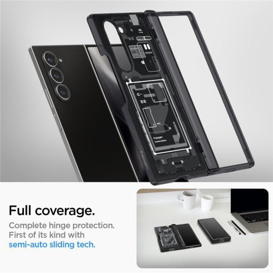 Spigen Ultra Hybrid Pro, Samsung Galaxy Z Fold6, Zero One, negru (Spigen, Telefoane Samsung) by www.silkase.ro Spigen Ultra Hybrid Pro, Samsung Galaxy Z Fold6, Zero One, negru (Telefoane Samsung, ACS08282) by www.silkase.ro