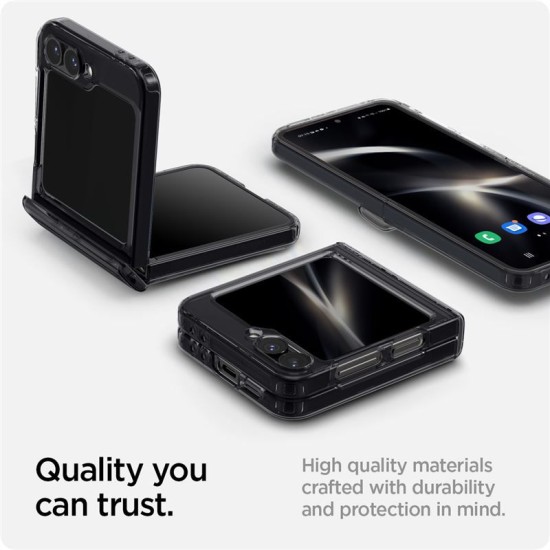 Spigen Ultra Hybrid Pro, Samsung Galaxy Z Flip6/7 FE, Zero One, negru (Spigen, Z Flip 7 FE) by www.silkase.ro Spigen Ultra Hybrid Pro, Samsung Galaxy Z Flip6/7 FE, Zero One, negru (Z Flip 7 FE, ACS08289) by www.silkase.ro