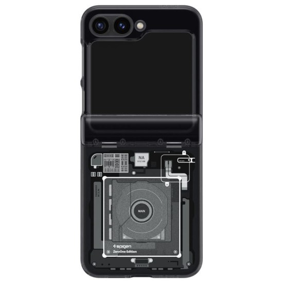 Spigen Ultra Hybrid Pro, Samsung Galaxy Z Flip6/7 FE, Zero One, negru (Spigen, Z Flip 7 FE) by www.silkase.ro Spigen Ultra Hybrid Pro, Samsung Galaxy Z Flip6/7 FE, Zero One, negru (Z Flip 7 FE, ACS08289) by www.silkase.ro