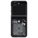 Spigen Ultra Hybrid Pro, Samsung Galaxy Z Flip6/7 FE, Zero One, negru (Spigen, Z Flip 7 FE) by www.silkase.ro Spigen Ultra Hybrid Pro, Samsung Galaxy Z Flip6/7 FE, Zero One, negru (Z Flip 7 FE, ACS08289) by www.silkase.ro