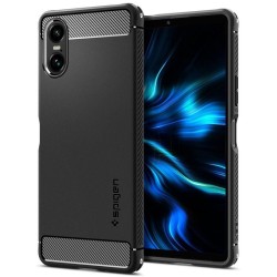 Husa Spigen Rugged Armor compatibila cu Sony Xperia 10 VI Matte Black