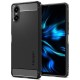Husa Spigen Rugged Armor compatibila cu Sony Xperia 10 VI Matte Black (Spigen, Xperia 10 VI) by www.silkase.ro Husa Spigen Rugged Armor compatibila cu Sony Xperia 10 VI Matte Black (Xperia 10 VI, ACS08298) by www.silkase.ro