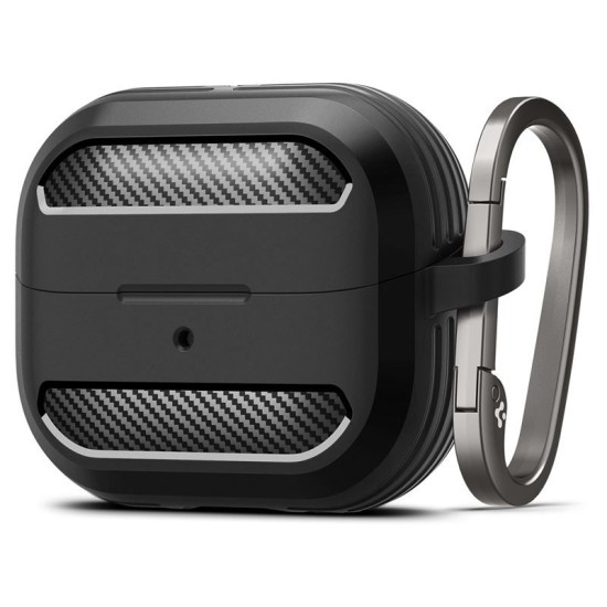Husa Spigen Rugged Armor compatibila cu Samsung Galaxy Buds 3 / 3 Pro Matte Black (Spigen, Ingredi) by www.silkase.ro Husa Spigen Rugged Armor compatibila cu Samsung Galaxy Buds 3 / 3 Pro Matte Black (Ingredi, ACS08330) by www.silkase.ro