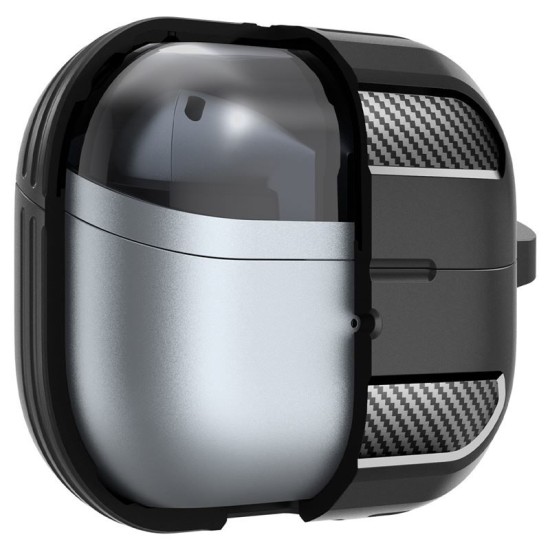 Husa Spigen Rugged Armor compatibila cu Samsung Galaxy Buds 3 / 3 Pro Matte Black (Spigen, Ingredi) by www.silkase.ro Husa Spigen Rugged Armor compatibila cu Samsung Galaxy Buds 3 / 3 Pro Matte Black (Ingredi, ACS08330) by www.silkase.ro