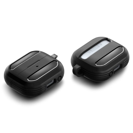 Husa Spigen Rugged Armor compatibila cu Samsung Galaxy Buds 3 / 3 Pro Matte Black (Spigen, Ingredi) by www.silkase.ro Husa Spigen Rugged Armor compatibila cu Samsung Galaxy Buds 3 / 3 Pro Matte Black (Ingredi, ACS08330) by www.silkase.ro