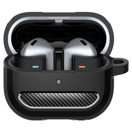 Husa Spigen Rugged Armor compatibila cu Samsung Galaxy Buds 3 / 3 Pro Matte Black (Spigen, Ingredi) by www.silkase.ro Husa Spigen Rugged Armor compatibila cu Samsung Galaxy Buds 3 / 3 Pro Matte Black (Ingredi, ACS08330) by www.silkase.ro