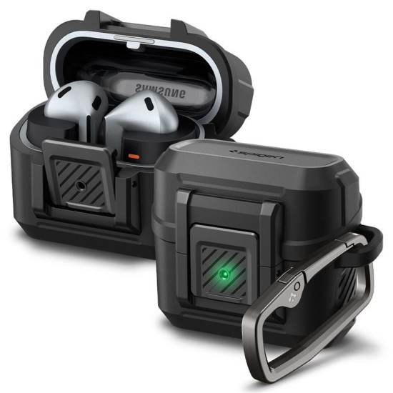 Husa casti, Spigen, Pentru Samsung Galaxy Buds 3, Negru (Spigen, Ingredi) by www.silkase.ro Husa casti, Spigen, Pentru Samsung Galaxy Buds 3, Negru (Ingredi, ACS08332) by www.silkase.ro