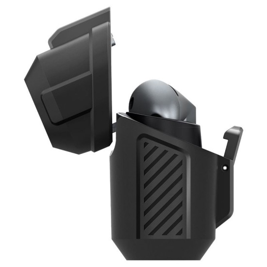 Husa casti, Spigen, Pentru Samsung Galaxy Buds 3, Negru (Spigen, Ingredi) by www.silkase.ro Husa casti, Spigen, Pentru Samsung Galaxy Buds 3, Negru (Ingredi, ACS08332) by www.silkase.ro