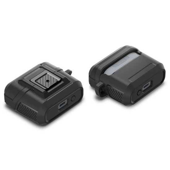 Husa casti, Spigen, Pentru Samsung Galaxy Buds 3, Negru (Spigen, Ingredi) by www.silkase.ro Husa casti, Spigen, Pentru Samsung Galaxy Buds 3, Negru (Ingredi, ACS08332) by www.silkase.ro