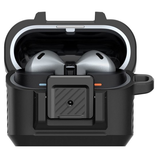 Husa casti, Spigen, Pentru Samsung Galaxy Buds 3, Negru (Spigen, Ingredi) by www.silkase.ro Husa casti, Spigen, Pentru Samsung Galaxy Buds 3, Negru (Ingredi, ACS08332) by www.silkase.ro